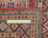 13 Feet Red Kazak Afghan Hand Knotted Wool Runner Rug